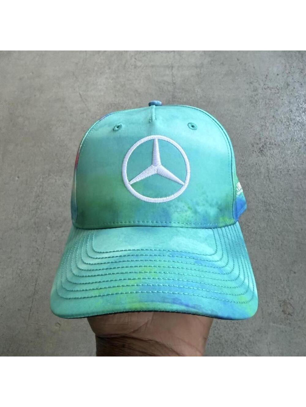 Mercedes Benz AMG Petronas Formula 1 F1 Lewis Hamilton FTX Tie Dye Hat